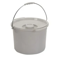 12-Quart Commode Bucket