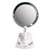 Lighted Power Zoom Motorized Adjustable Magnification Mirror