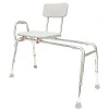 Sliding Transfer Bench Collection - Sliding Transfer Bench (Regular) 2 Sliding Transfer Bench Collection - Sliding Transfer Bench (Regular) -performancehealth shop 77211 angle white 1