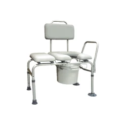 Drive Combination Padded Transfer Bench/Commode