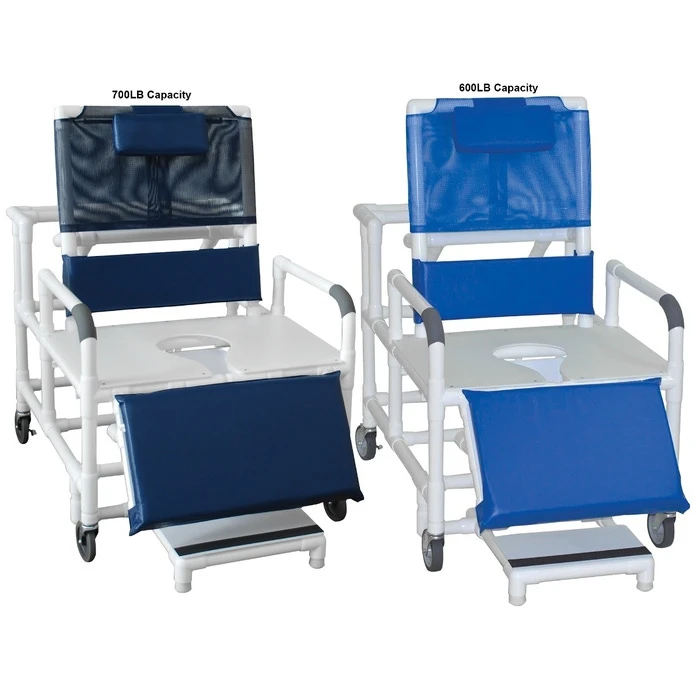 Bariatric Reclining Shower/Commode Chair 3 Bariatric Reclining Shower/Commode Chair