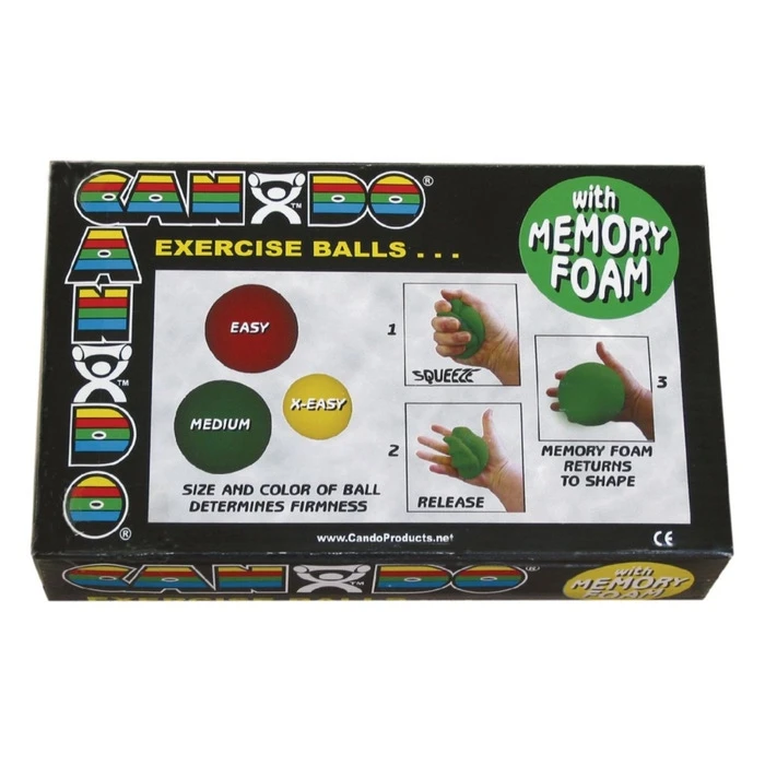 CanDo Memory Foam Ball Exerciser 3 CanDo Memory Foam Ball Exerciser