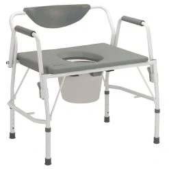 Homecraft Deluxe Bariatric Drop-arm Commode